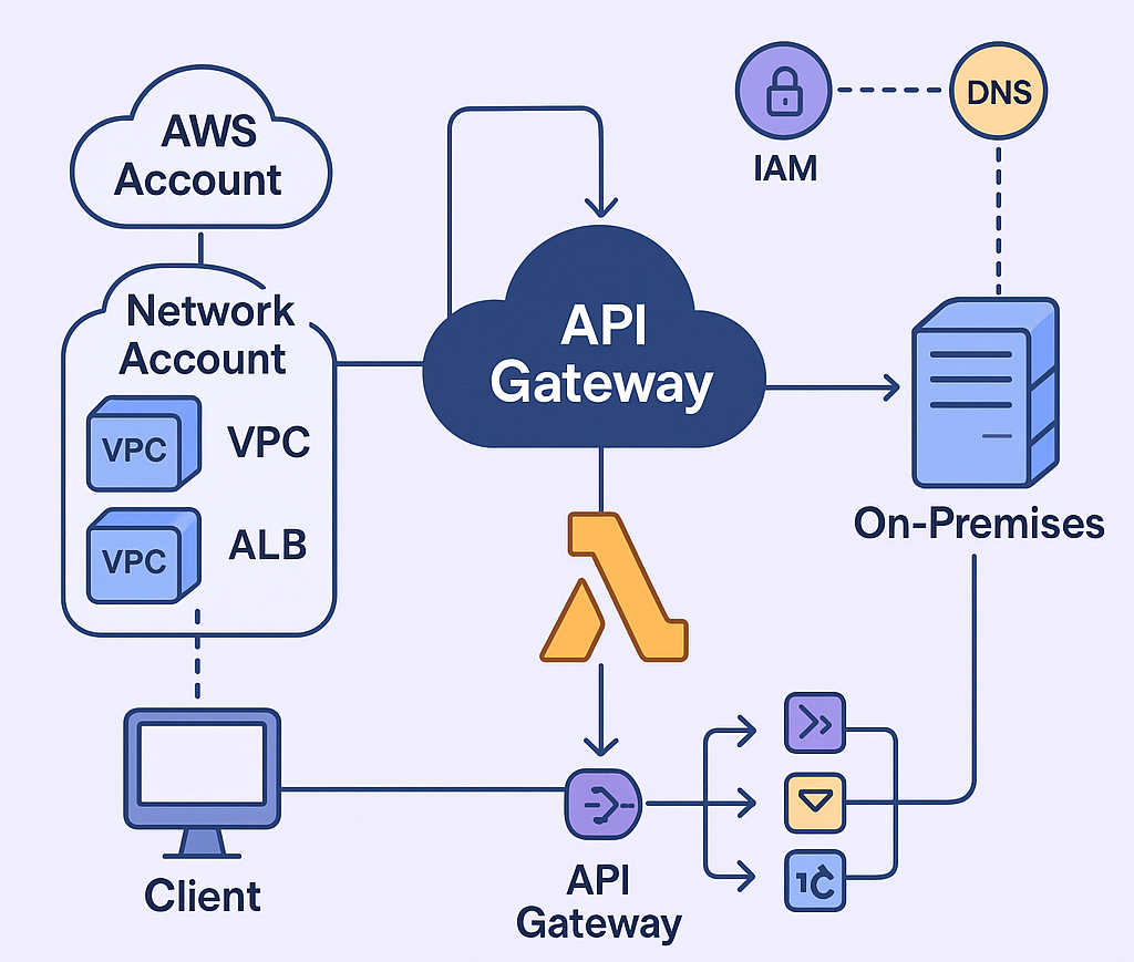 API Gateway Modernization & Multi-Account Cloud Integration